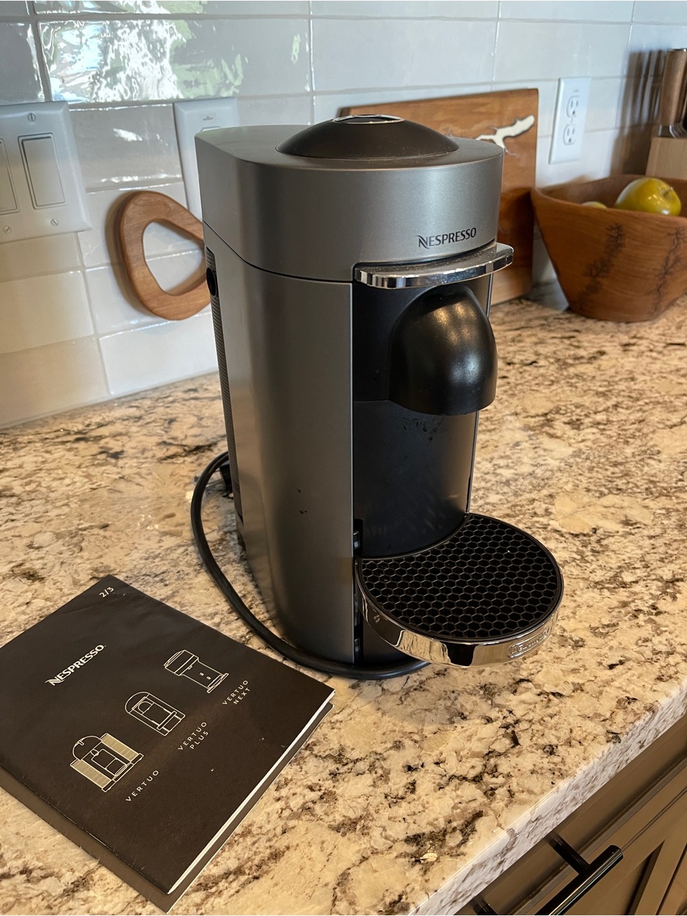 Nespresso Vertuo Coffee & Espresso Machine - Silver